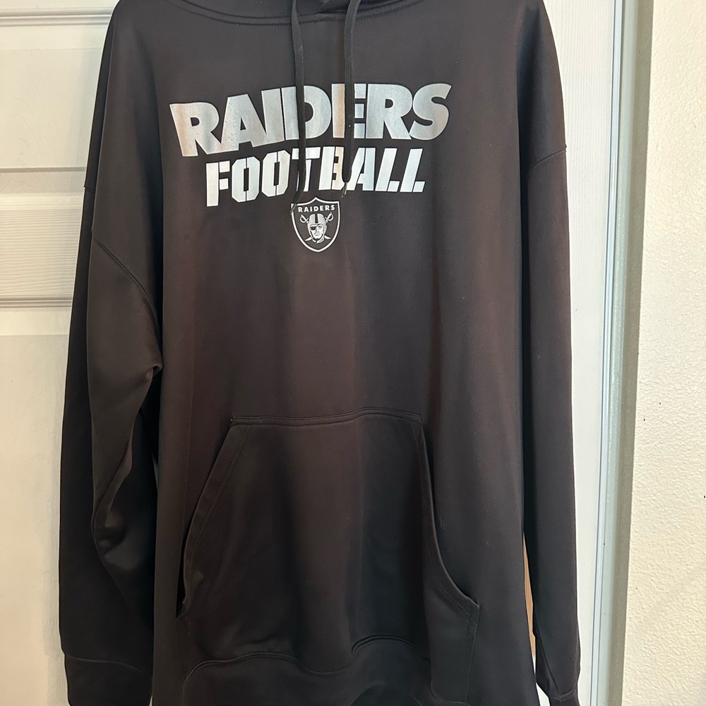 Raiders Football Black Hoodie